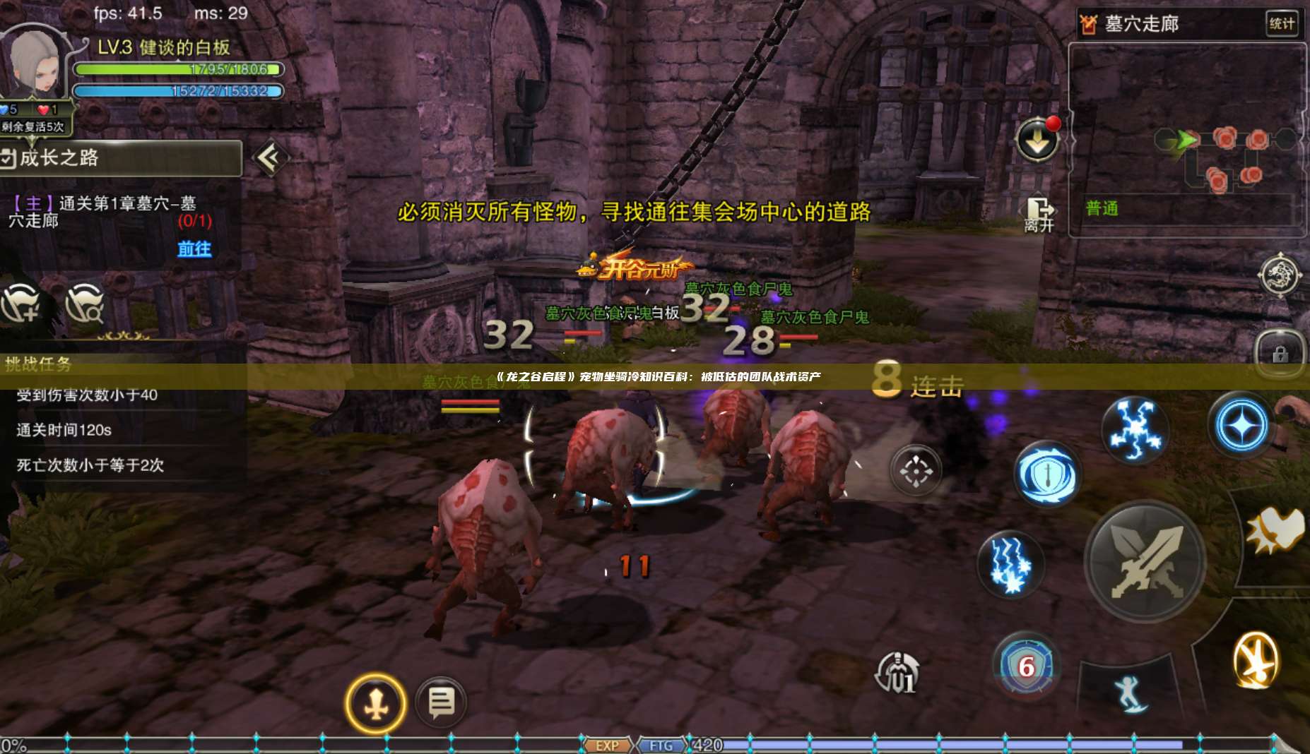 《龙之谷启程》宠物坐骑冷知识百科：被低估的团队战术资产 第1张